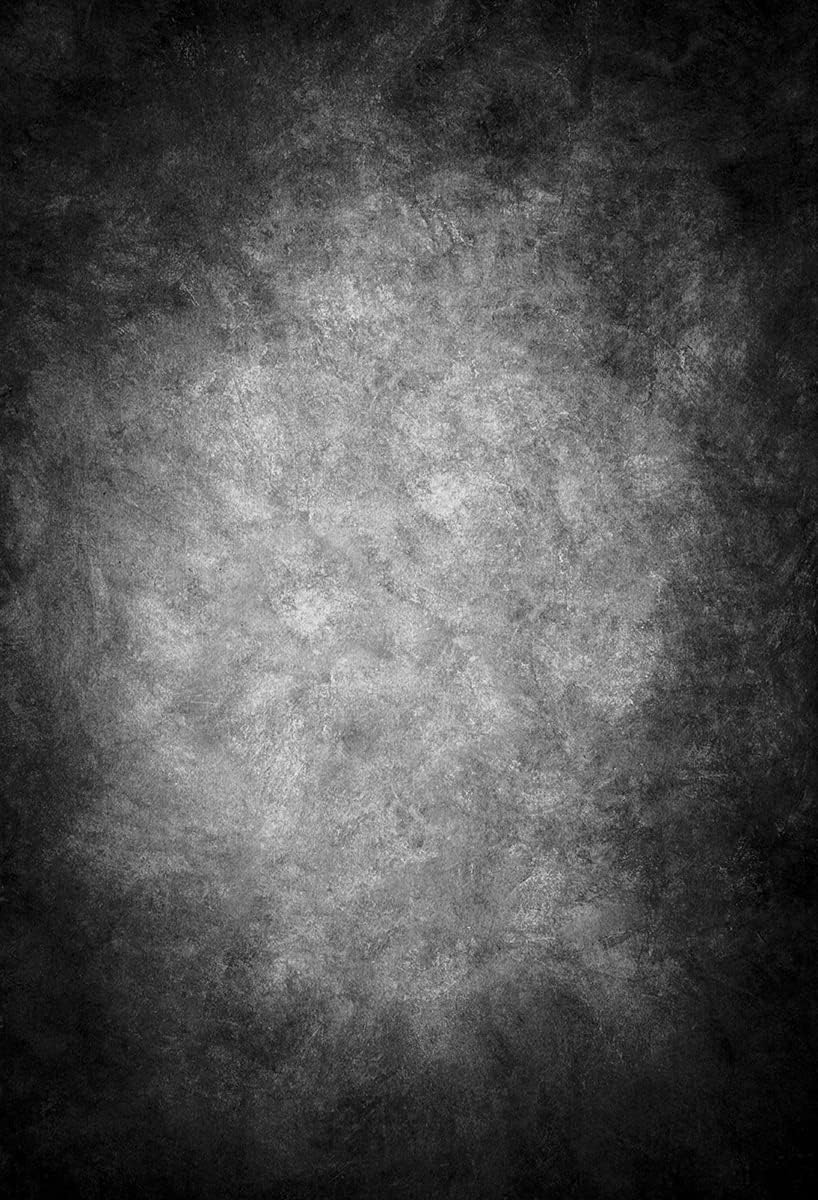 6.5x10ft Abstract Black Gray Portrait Photography Backdrops Photo Studio Prop Background for
