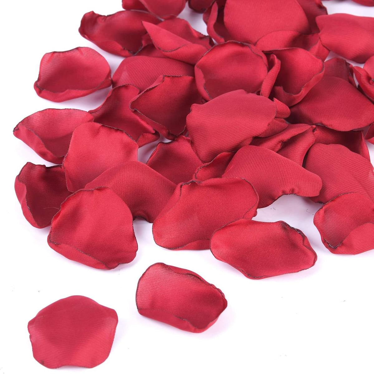 Burgundy Rose Petals 300pcs Silk Rose Petals Flower Petals for Wedding Flower Girl Basket