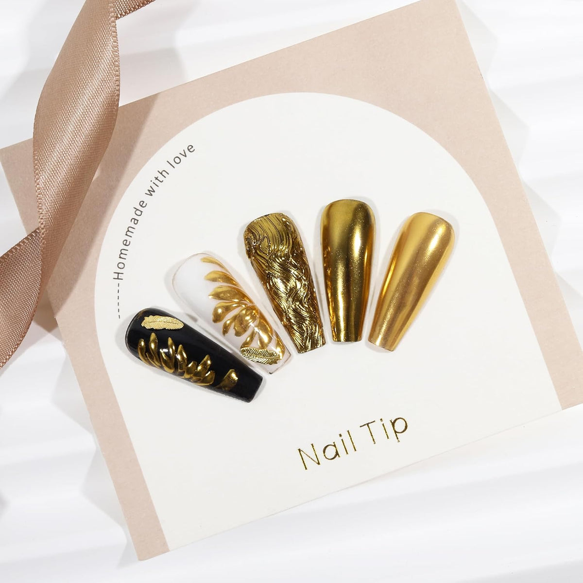 Artdone Chrome Nail Powder, Gold Iridescent Aurora Powder Metallic Mirror Effect Pigment