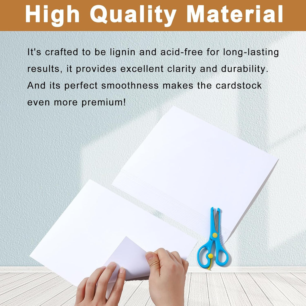 28 Sheets Bright White Cardstock 8.5 x 11 Certificate Paper, 92lb/250gsm White Card Stock Printer