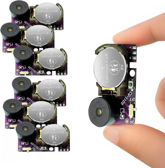 Cricket Noise Maker Prank (6PCS) - Stealth Hidden Beeping Gag Kit with Long-Lasting Battery