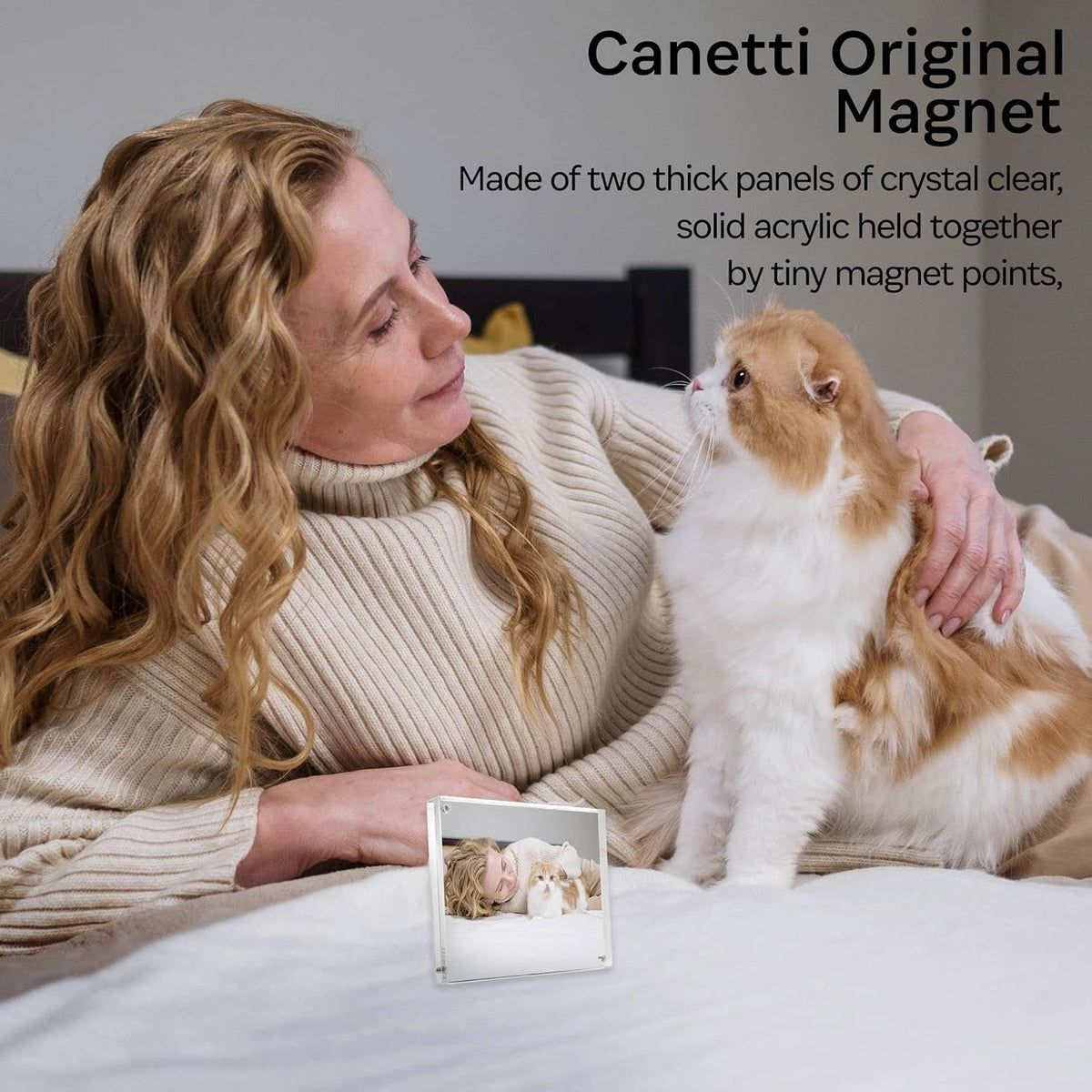 Original Magnet Frame by Canetti-4x6 inch