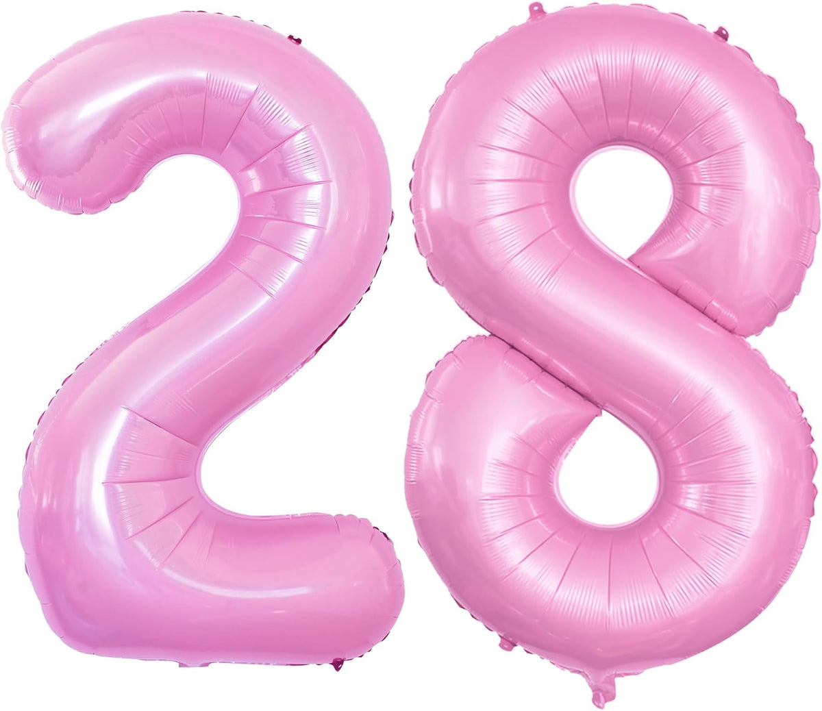 GOER Number 28 Balloons for 28th Birthday Party Decorations,42 Inch Jumbo Foil Helium 82 Balloons