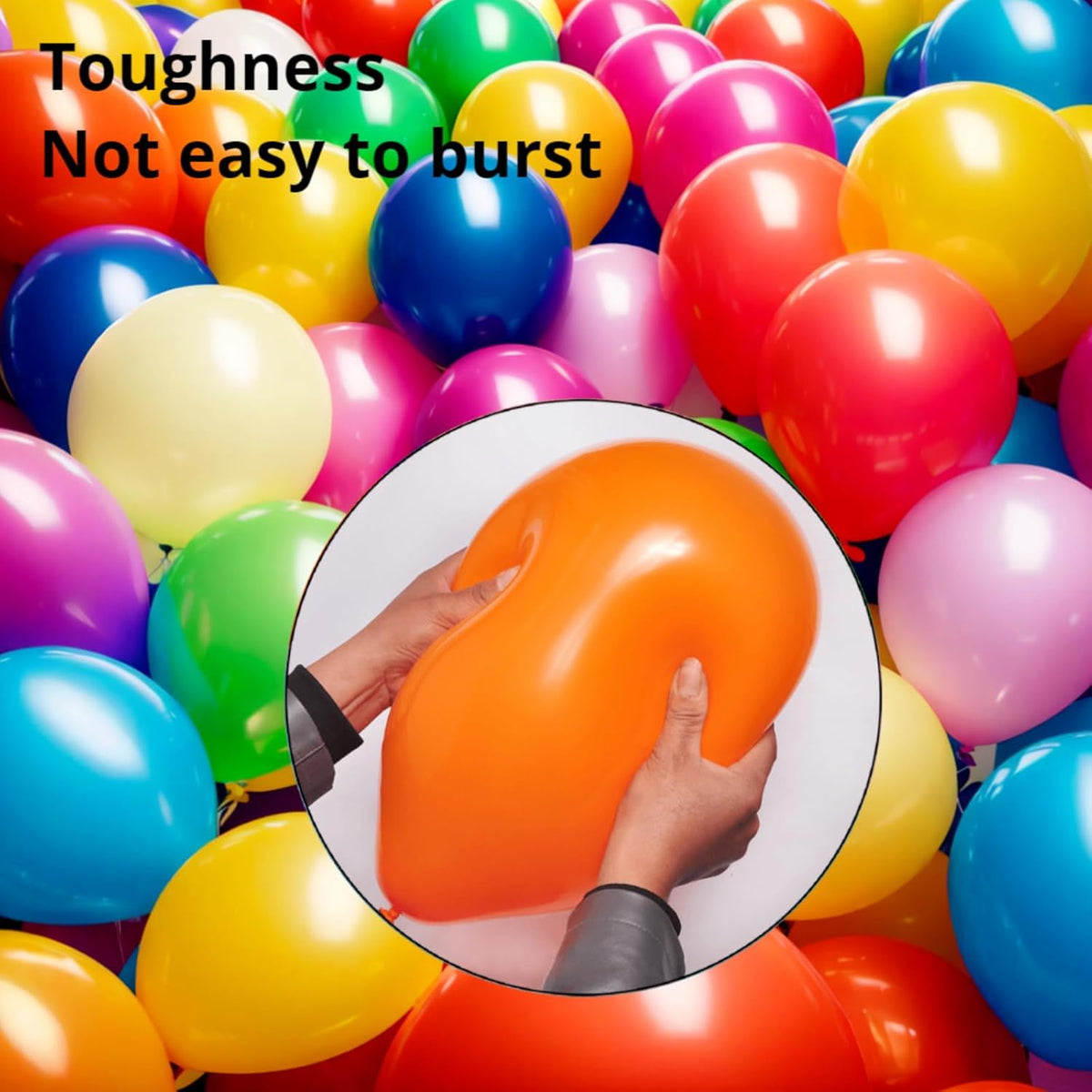 300 Pcs 12 Inch Balloons 15 Kinds Colors Latex Colorful Party Balloon Bulk for Various Party Events