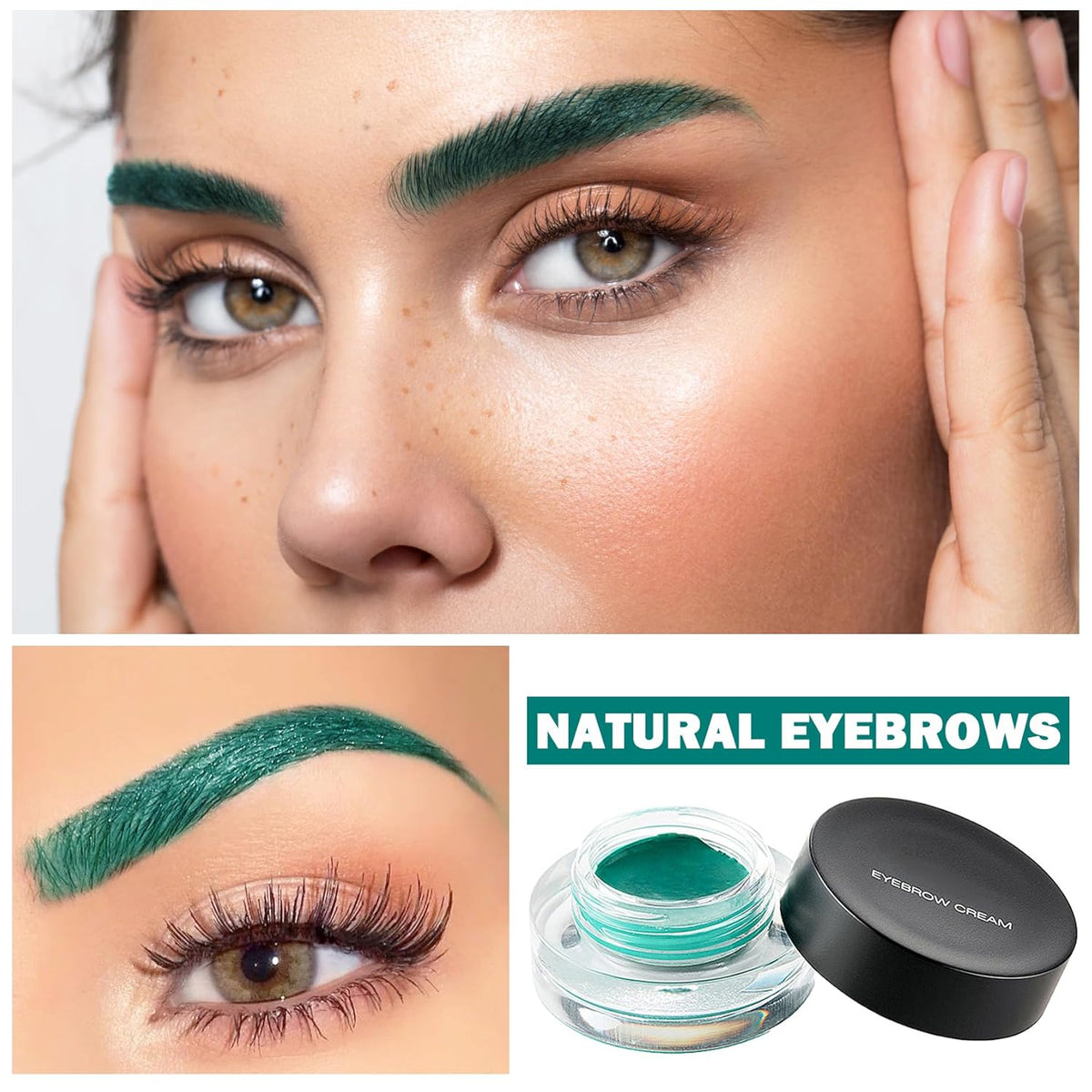 Eyebrow Pomade Cream,Brow Pomade Gel Naturally Long Lasting Waterproof,Delicate and Smooth Eye Brow