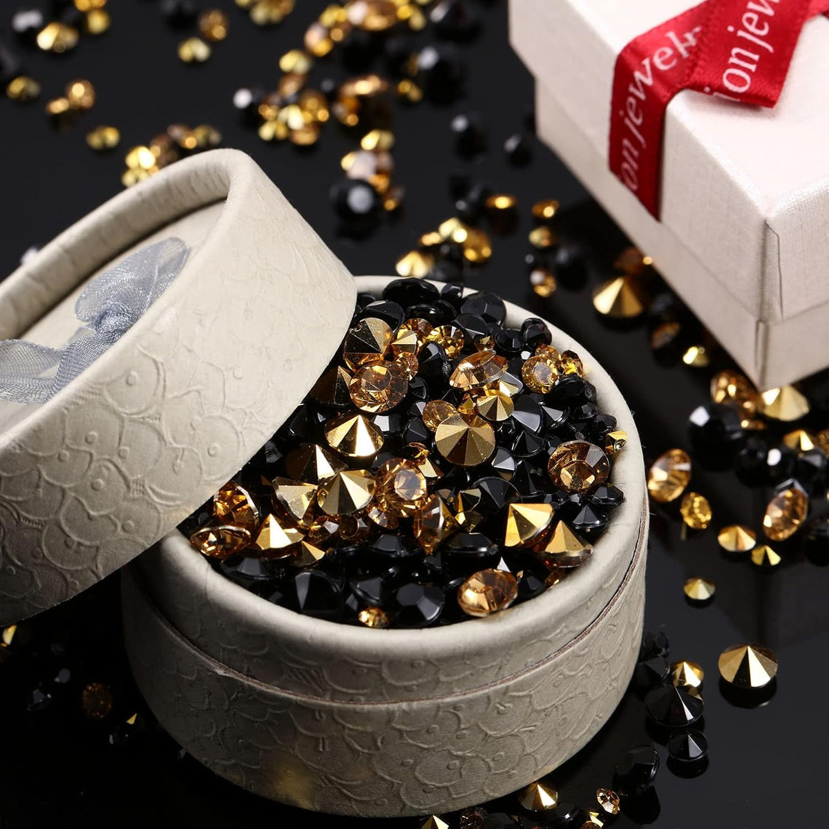10000 Clear Wedding Table Scatter Confetti Crystals Acrylic Diamonds Rhinestones for Table