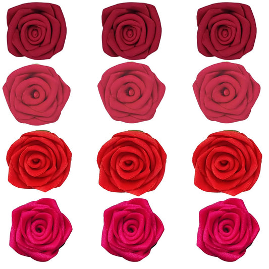 Confect Edible Rose Toppers – Pack of 12 Edible Roses for Cake, Cupcake & Doughnut Decorating