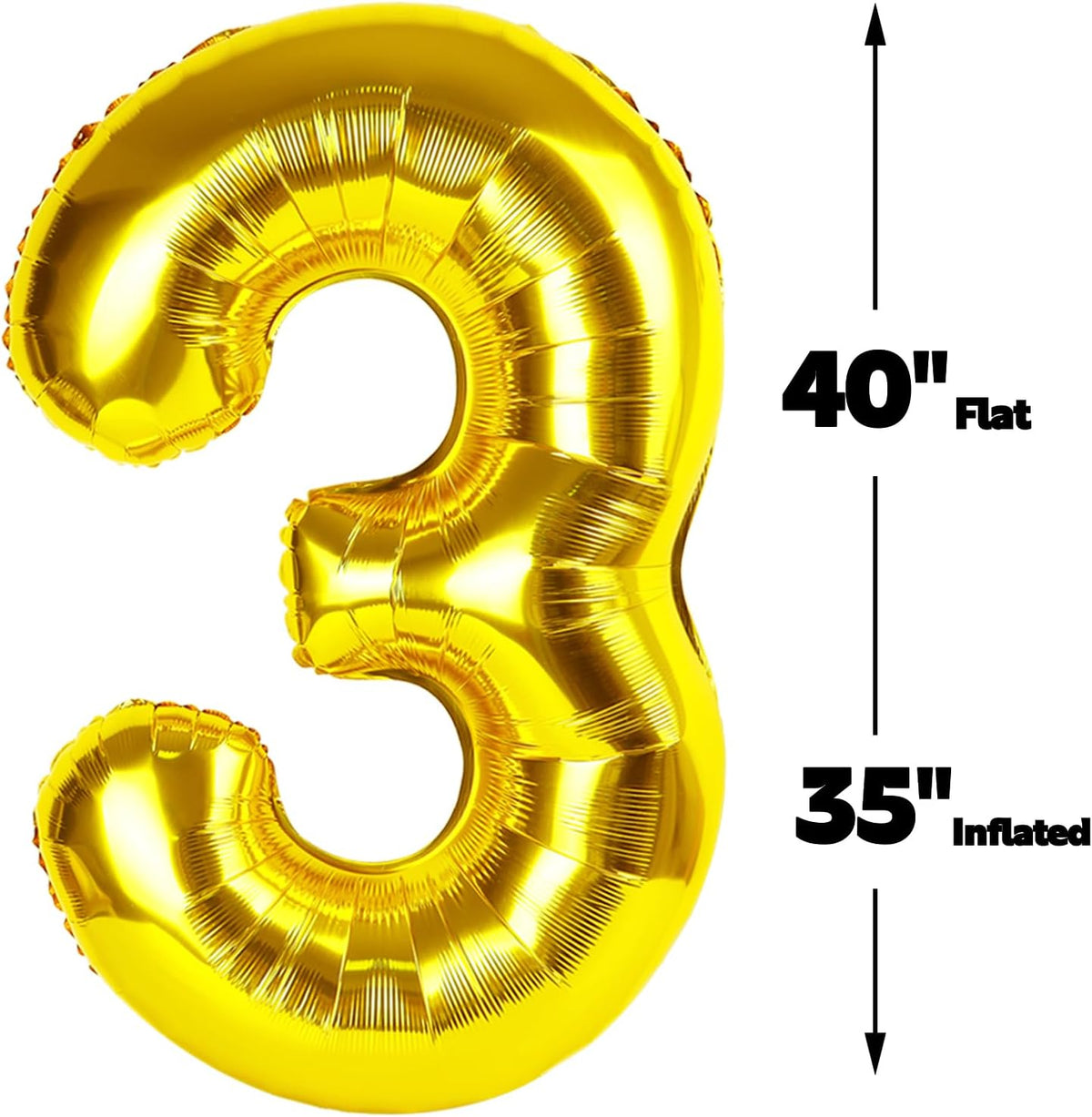 40 Inch Gold 23 32 Large Number Balloon, 23 32 Gold Birthday Party Decorations, Numbers 23 32 Foil