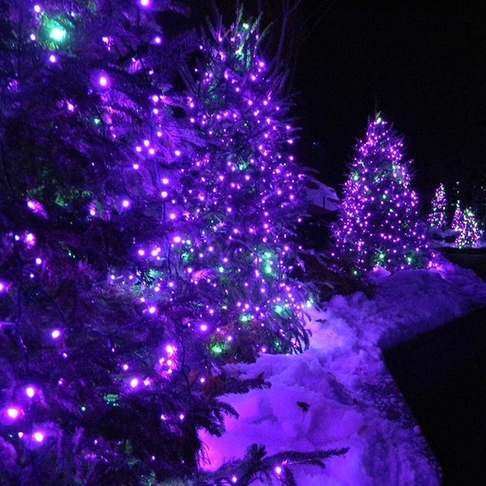 Toodour Solar Christmas Lights Outdoor, 2 Packs Total 144ft 400 LED Solar String Lights with 8