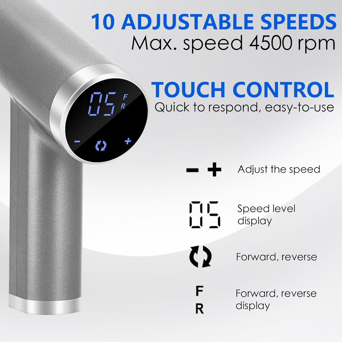 Upgraded Electric Callus Remover for Feet 4500rpm, Adjustable Speed Professional Electric Foot