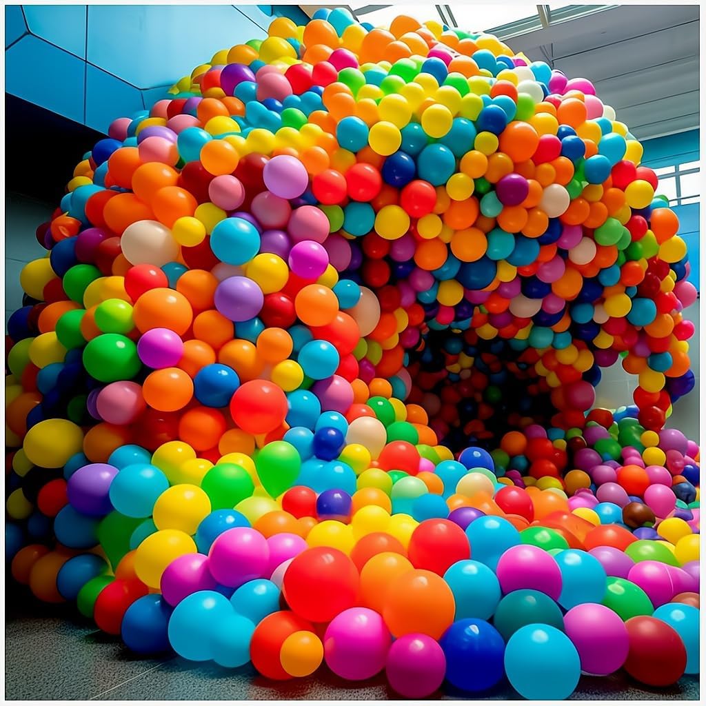 1500 Pack Balloons 15 Kinds Colors 12 inch Rainbow Latex Party Balloon Bulk for Various Party