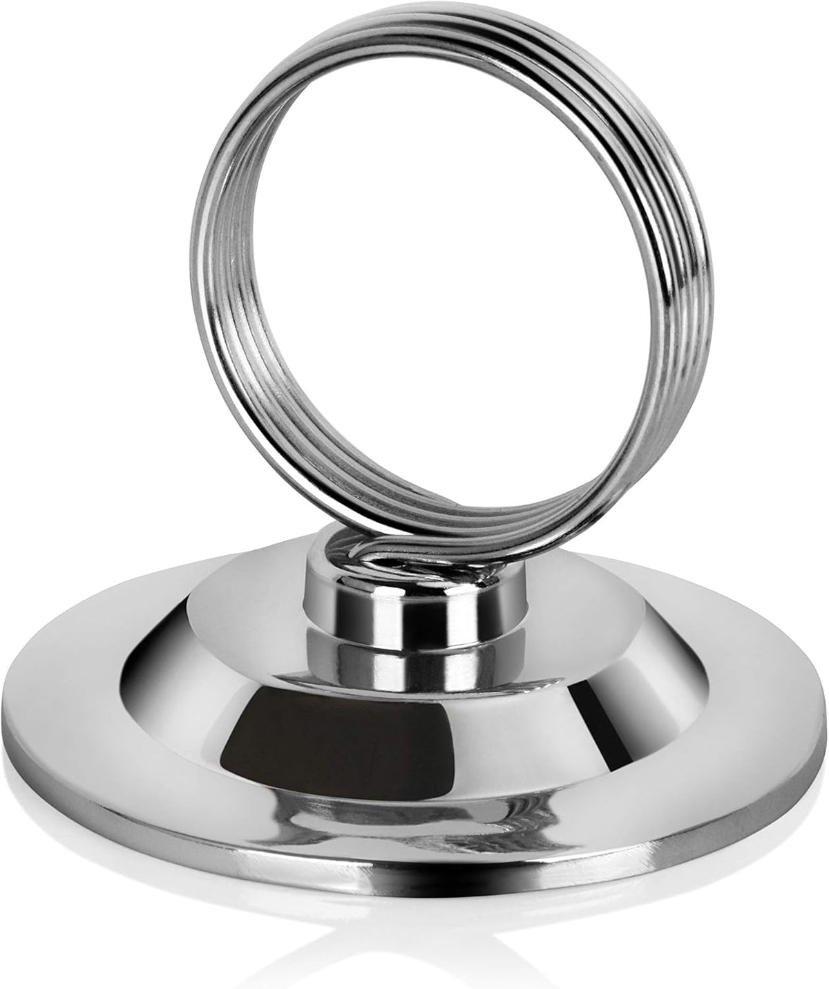 New Star Foodservice 23398 Ring-Clip Table Number Holder/Number Stand/Place Card Holder, Set of 12