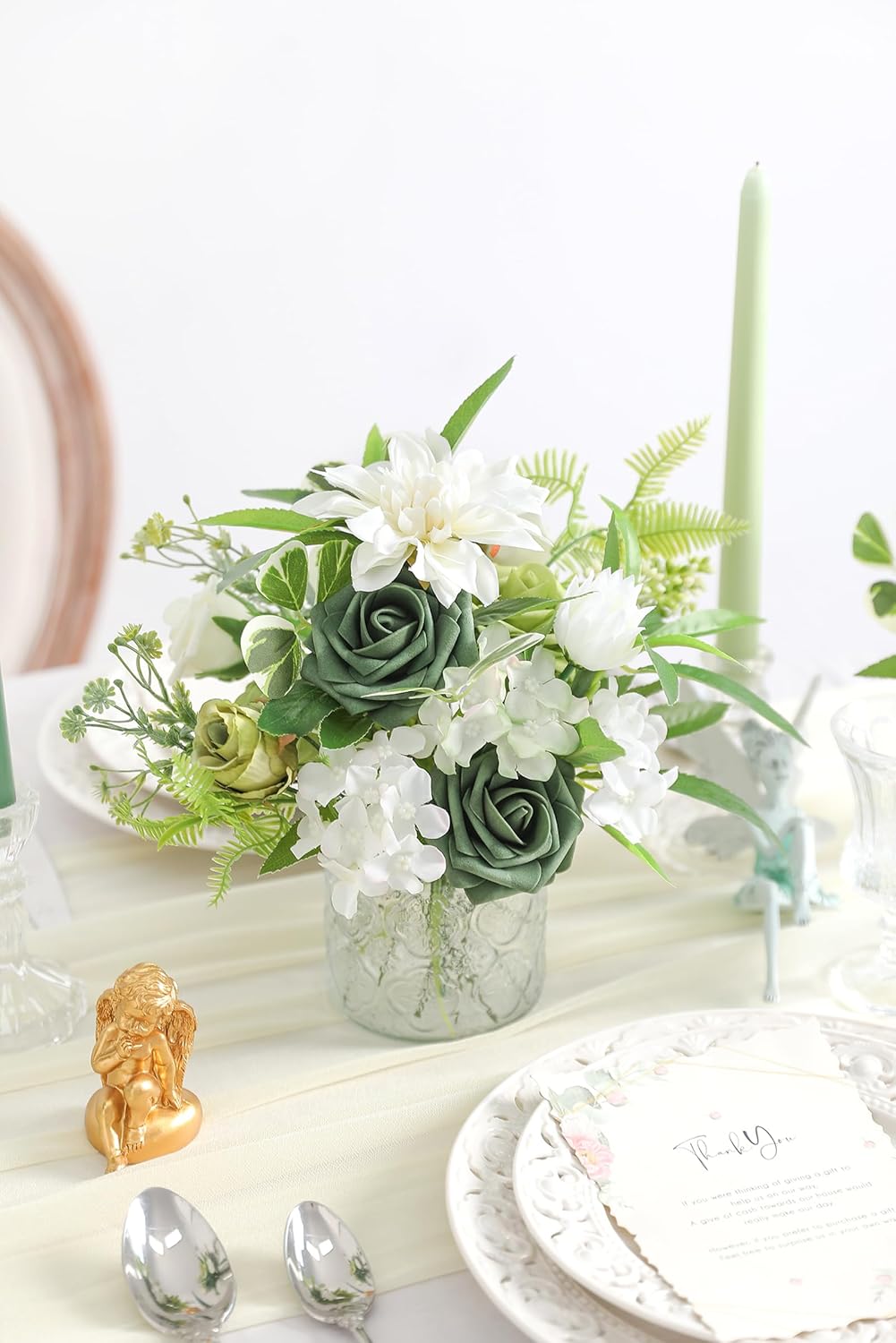 Serra Flora Artificial Flowers Combo Box Set for DIY Wedding Bouquets Centerpieces Arrangements