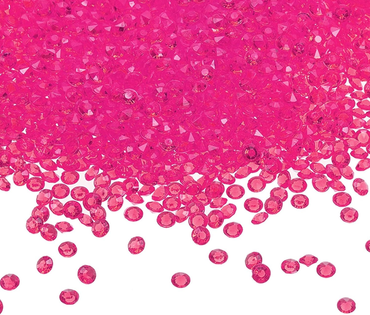 PATIKIL 10000 Pcs Wedding Table Scatter Confetti Crystals 4.5mm Acrylic Diamonds Vase Fillers Gems