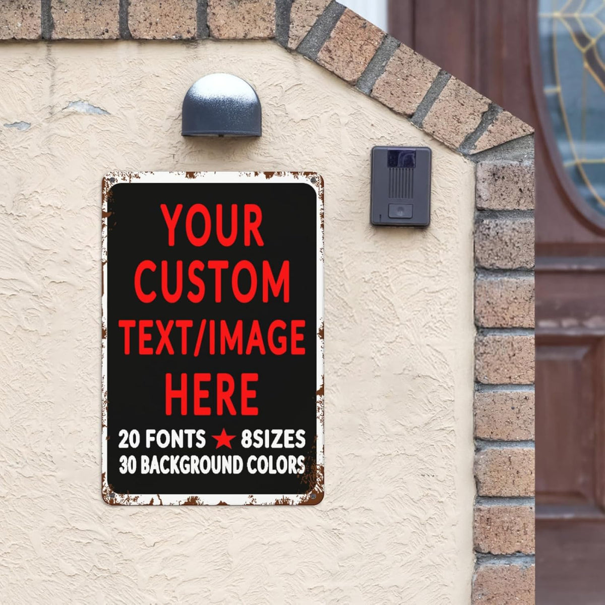 Custom Sign Personalized Custom Metal Sign, Customize For Office, Business, Workplace, Office