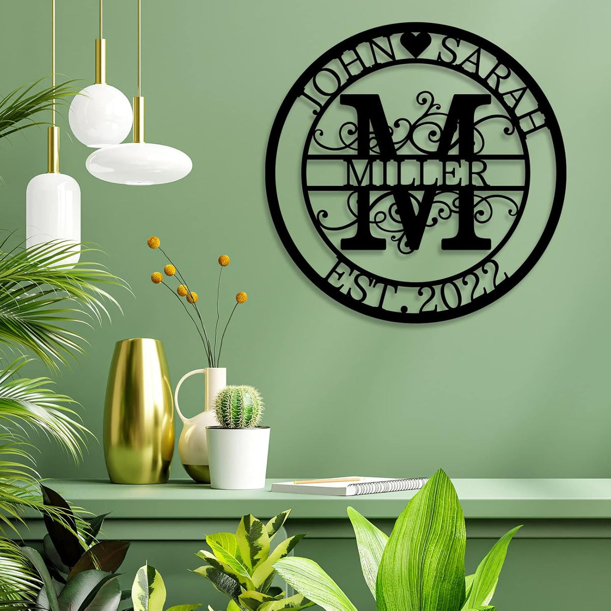 Custom Metal Sign - Personalized Name Sign - Family Sign - Outdoor Metal Wall Art Home Decor