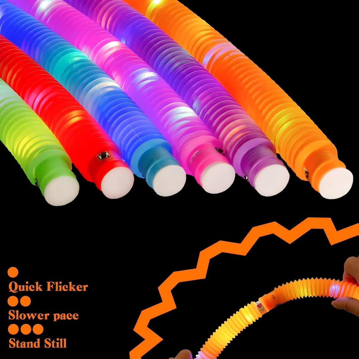 Pink 12 Pack Light Up Party Favors Supplies,Bulk Glow Sticks Bracelet,Necklace Accessories for