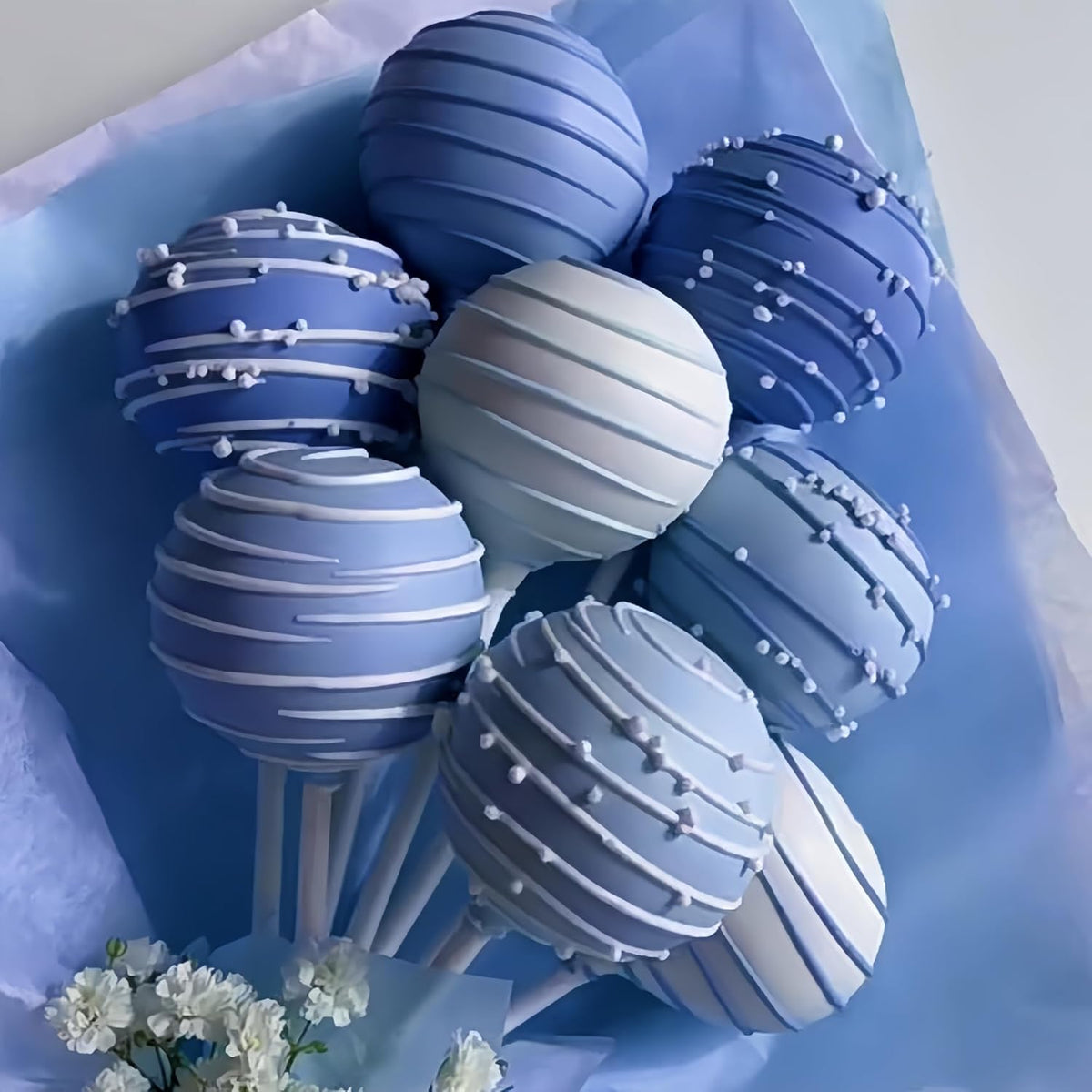 Edible Light Blue Pearl Sugar Sprinkles Candy 2mm Mini Pearls Cake Decorations Cupcake Toppers
