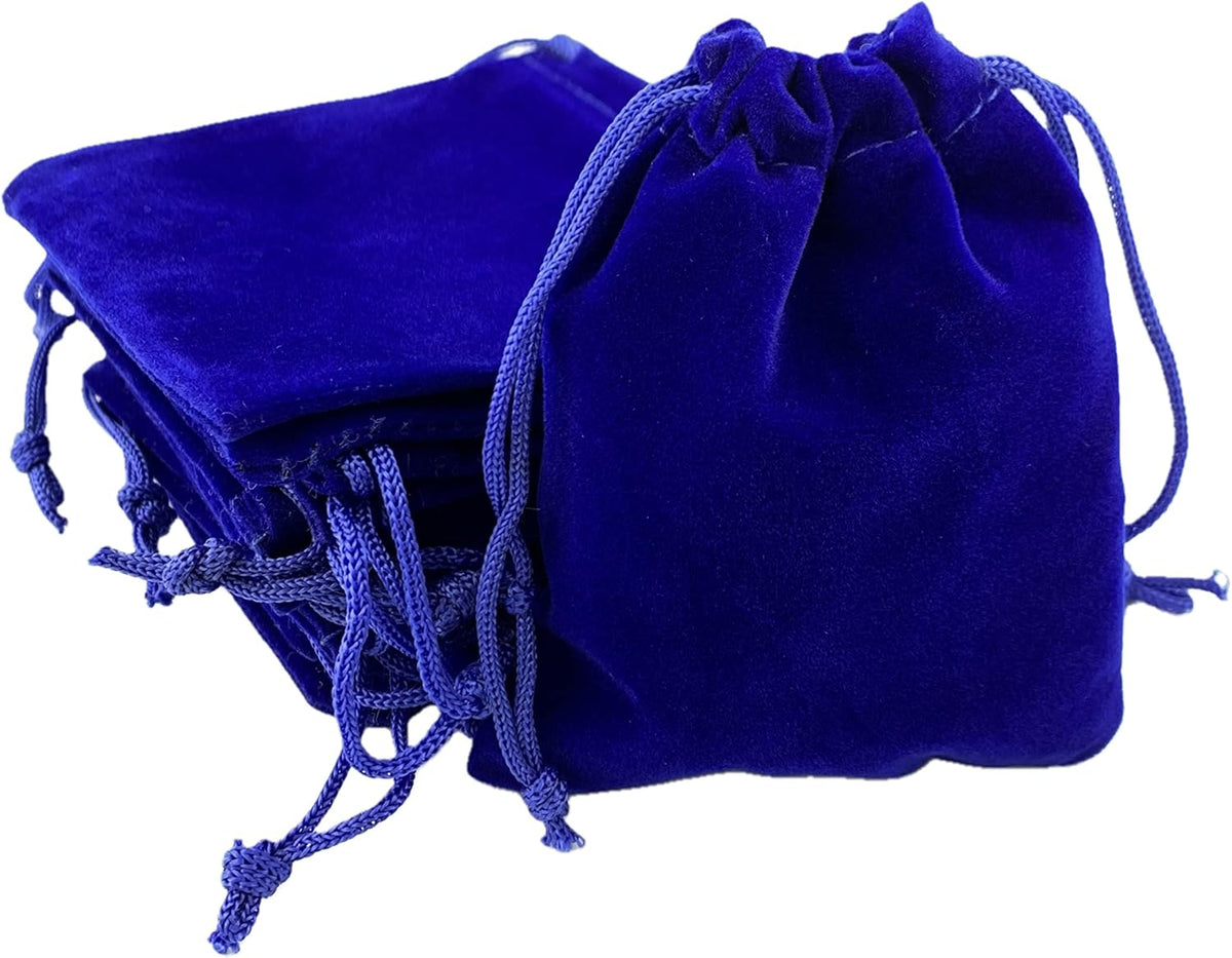 Palmhomee Pack of 48 3x4 Inch Velvet Drawstring Bags Gift Bag Velvet Pouch For Jewelry Wedding and