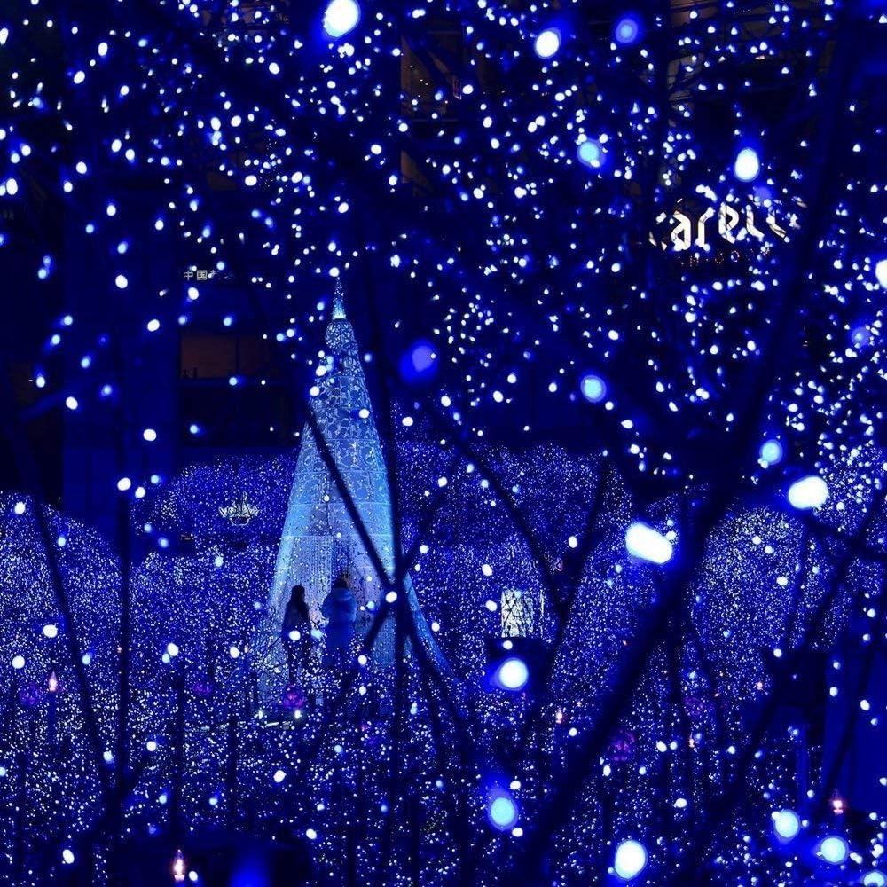 Toodour Solar Christmas Lights, 72ft 200 LED 8 Modes Outdoor Christmas String Lights, Waterproof
