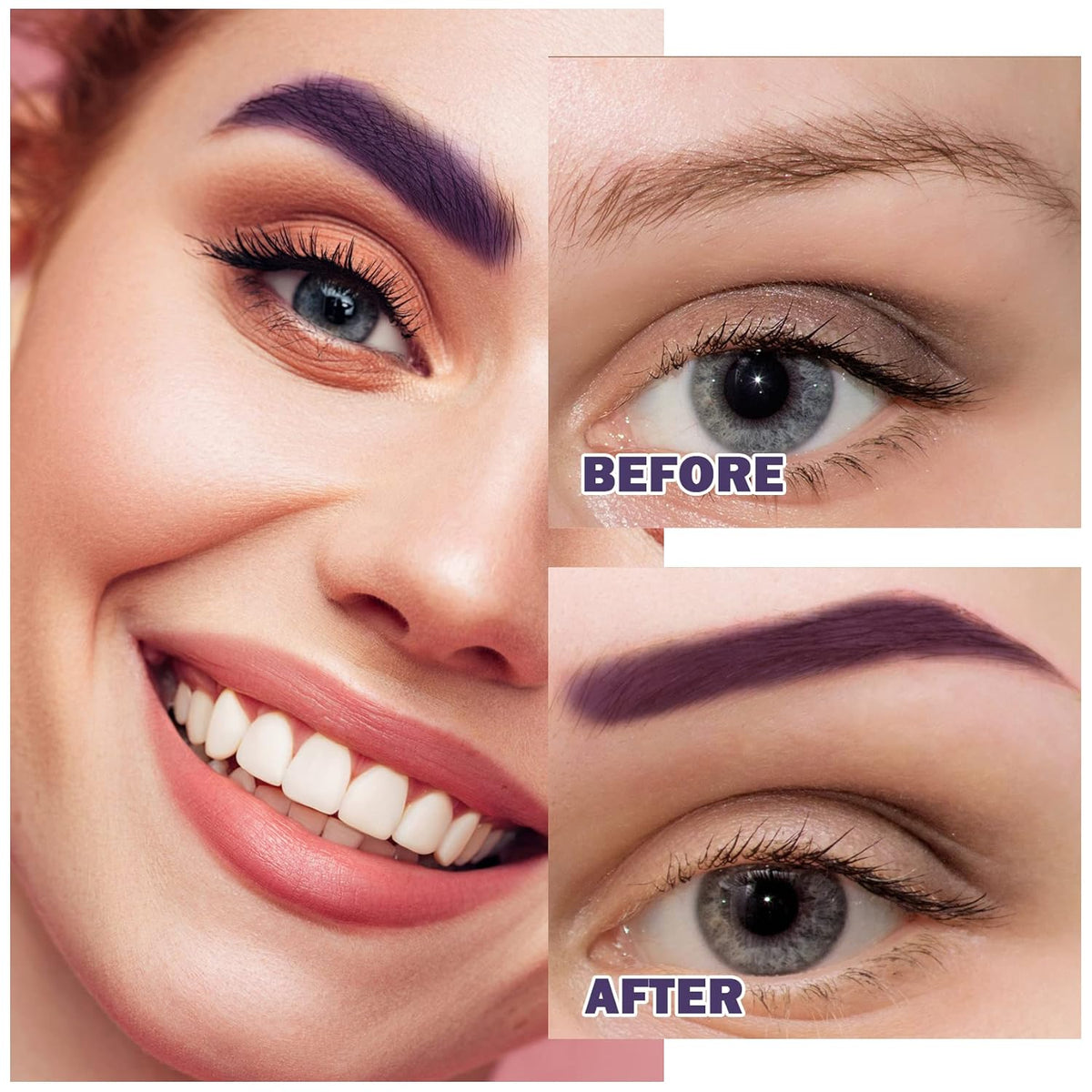 Eyebrow Pomade Cream,Brow Pomade Gel Naturally Long Lasting Waterproof,Delicate and Smooth Eye Brow