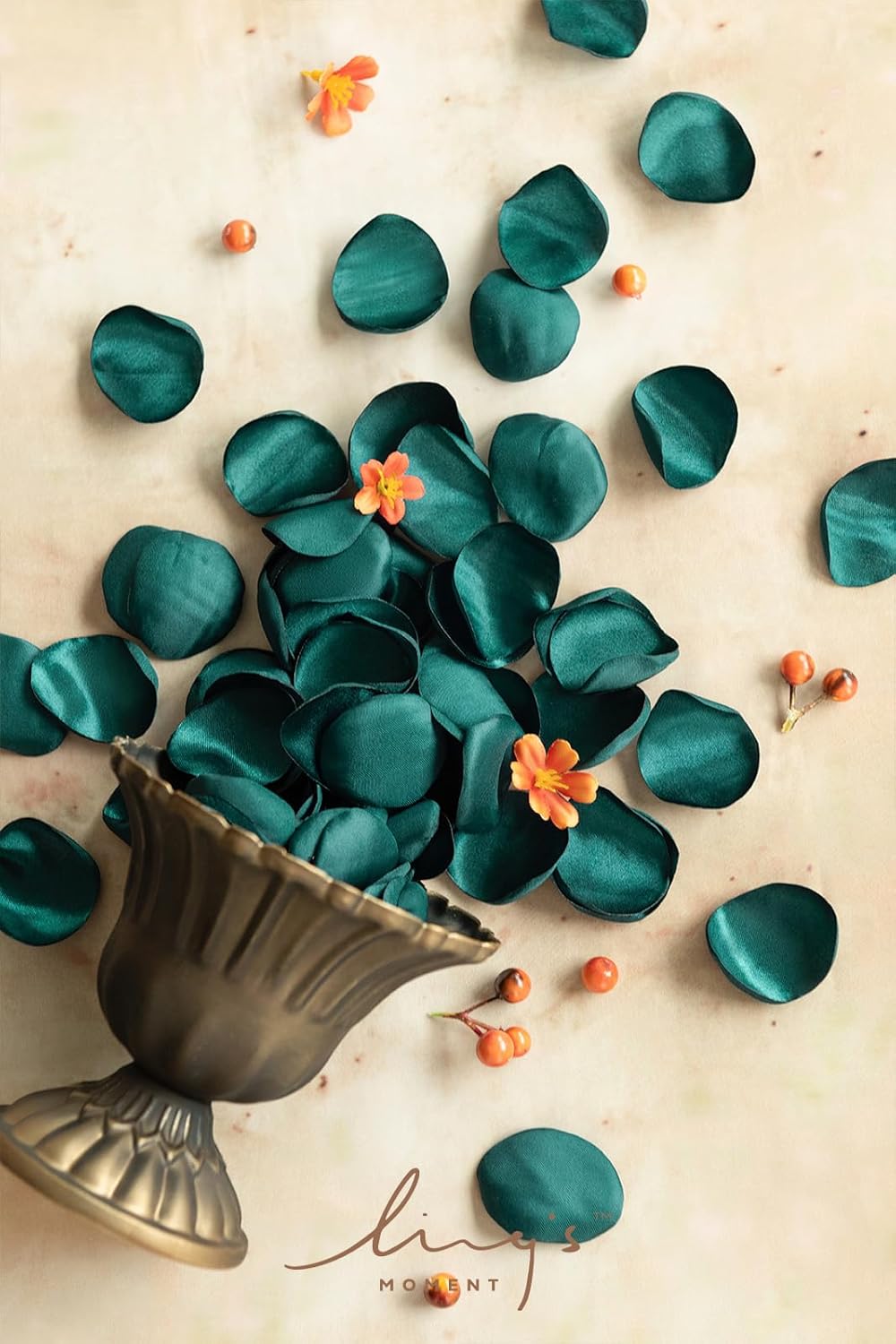 Ling's Moment Rose Petals, Silk Flower Petals for Wedding/Aisle/Flower Girl Baskets/Table