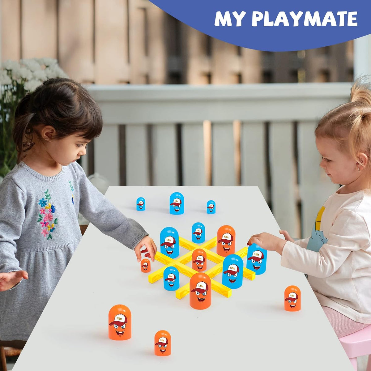New Tic Tac Toe Game,Strategy Board Game,Head-to-Head Game,Family Games,Children's Day Gifts,Party