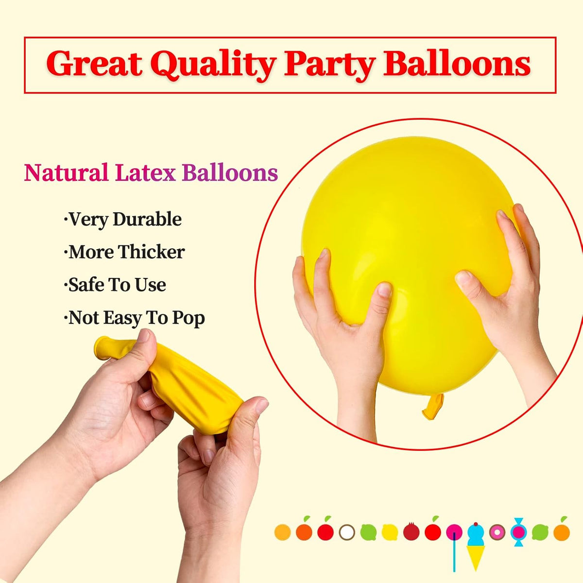 110pcs Yellow Balloons 12 Inch,Yellow Latex Balloons for Birthday Party Baby Shower Wedding(with 2