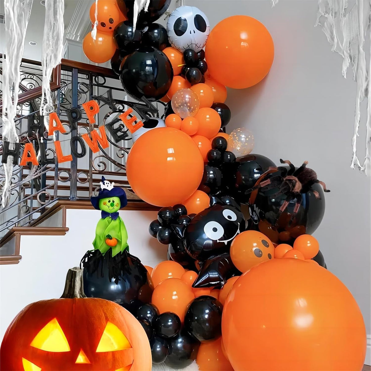 100pcs Orange Balloons, Helium Quality 12 inch Orange Latex Party Balloon for Birthday, Baby
