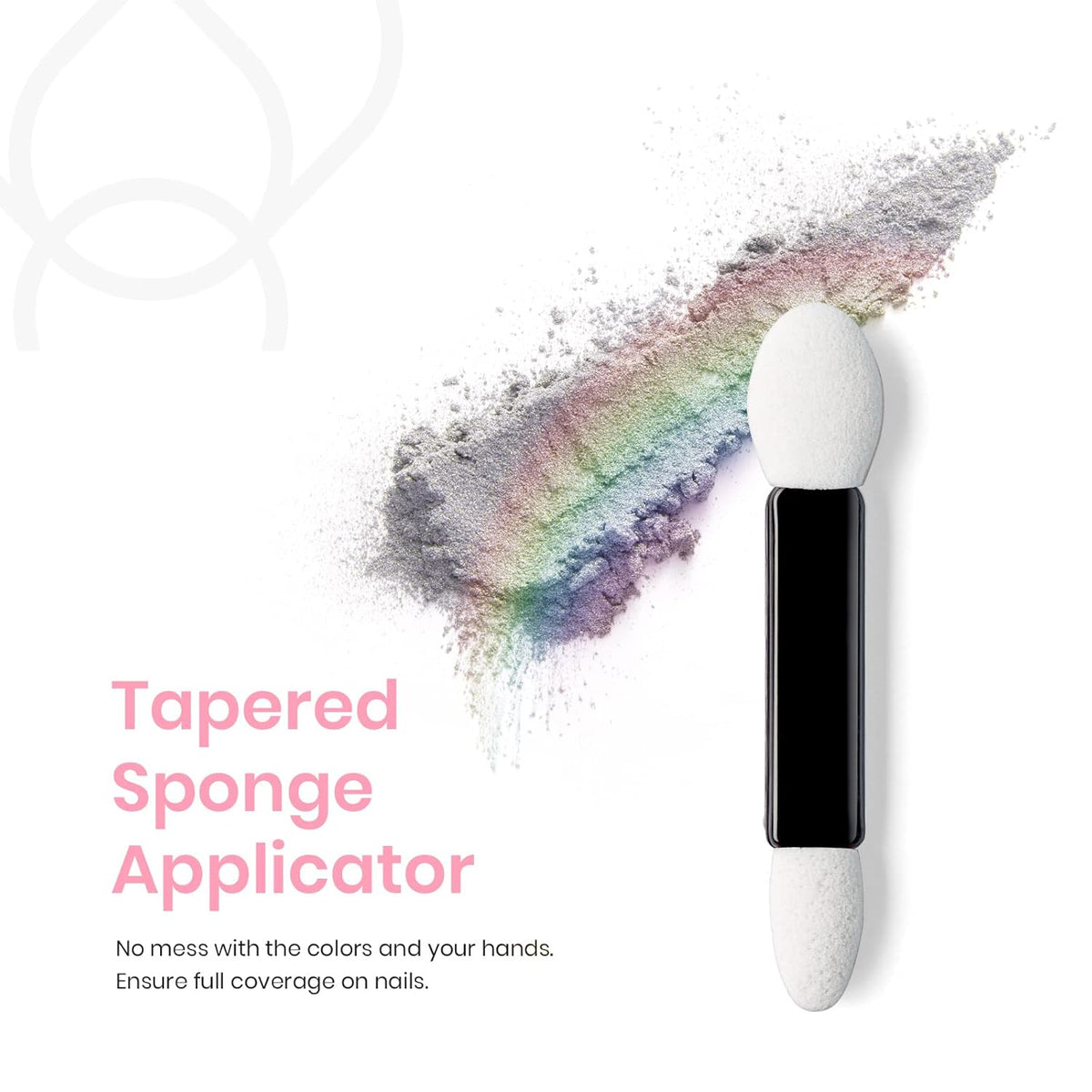 Beetles Chrome Nail Powder Metallic Mirror Effect Holographic Aurora Iridescent Nail Art Decoration
