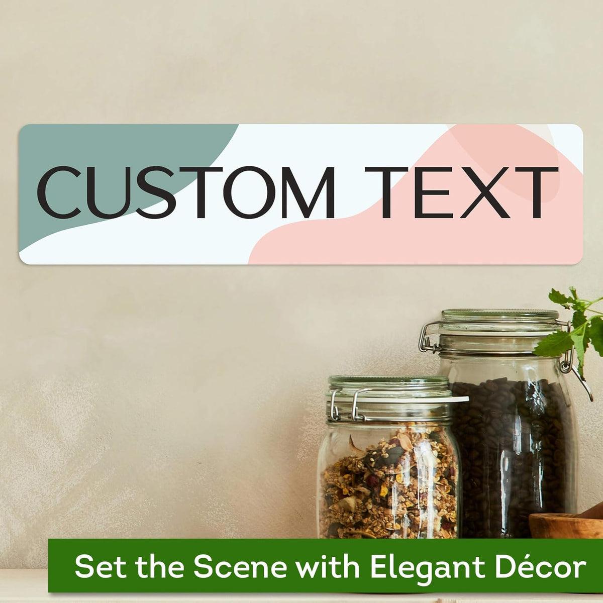 Custom Sign, Christmas Gift Custom Street Sign, 11 Font Colors, 13 Font Styles, 4 Hole Options, 22