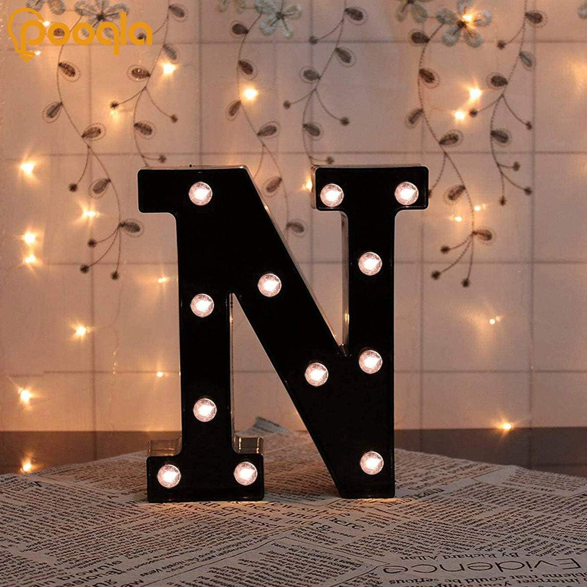Decorative LED Illuminated Letter Marquee Sign - Alphabet Marquee Letters with Lights For Wedding