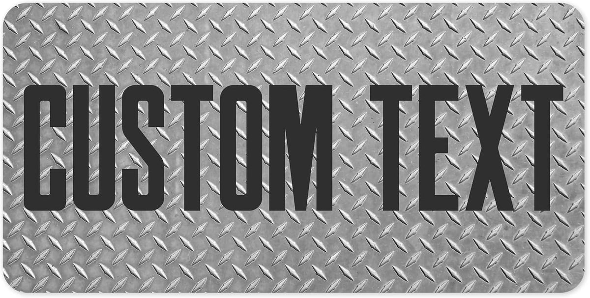 Custom Sign, Custom Street Sign, 11 Font Colors, 13 Font Styles, 4 Hole Options, 22 Sizes, 6x12
