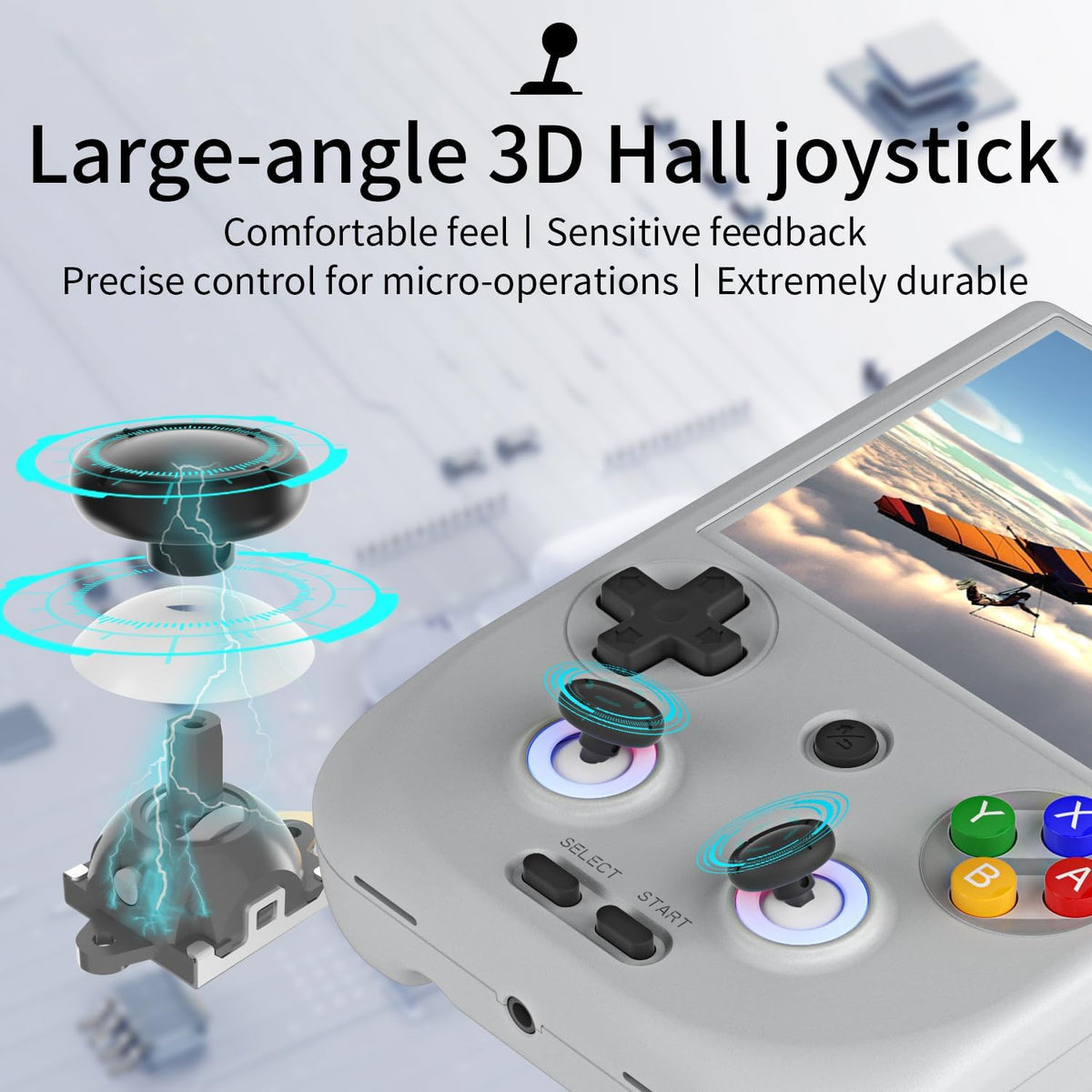RG406V Handheld Game Console Preloaded Games RG 406V 4-inch IPS Multi-touch Screen Retro Game