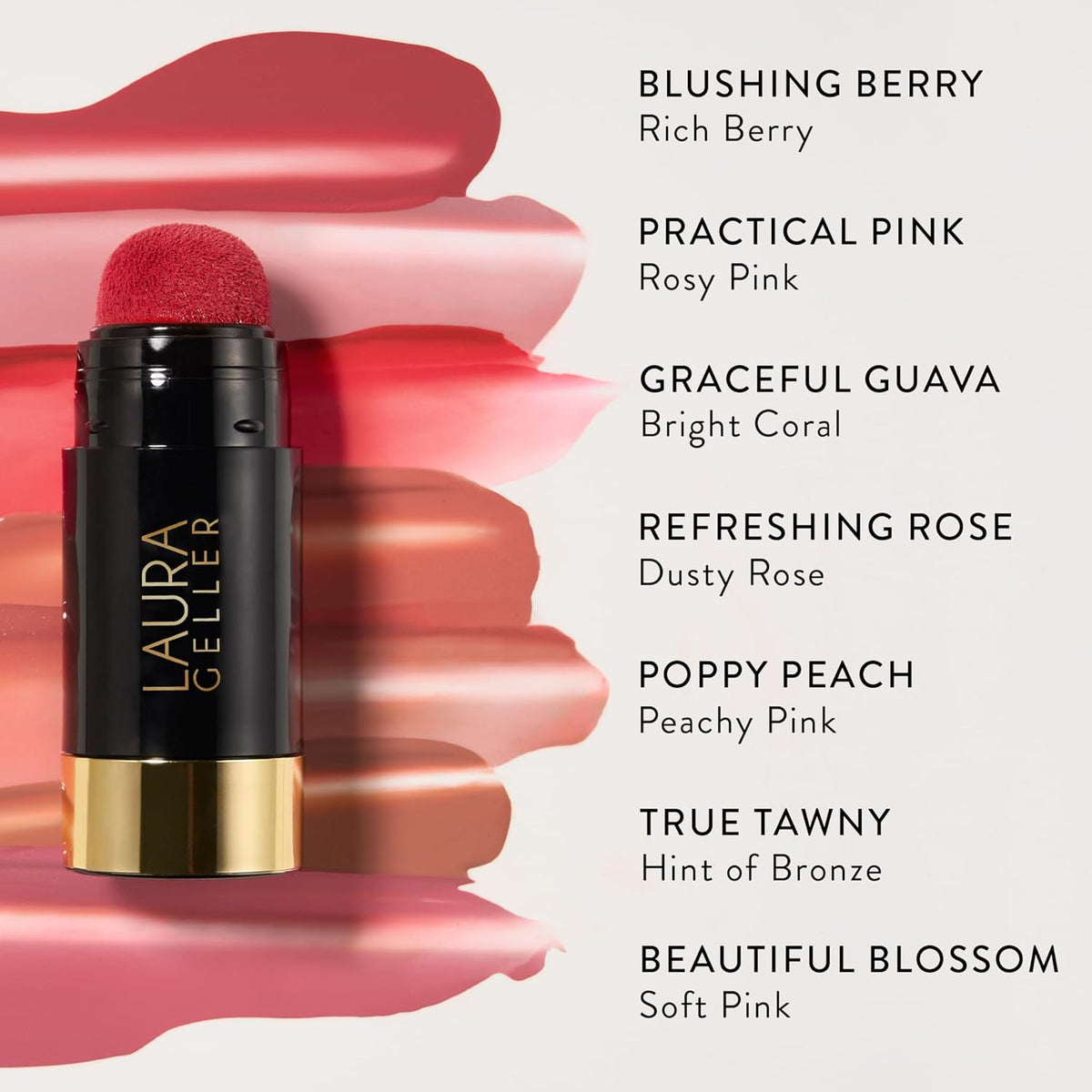 LAURA GELLER NEW YORK Serum Blush Tint, Lightweight Liquid Blush for Cheeks, Weightless Watercolor