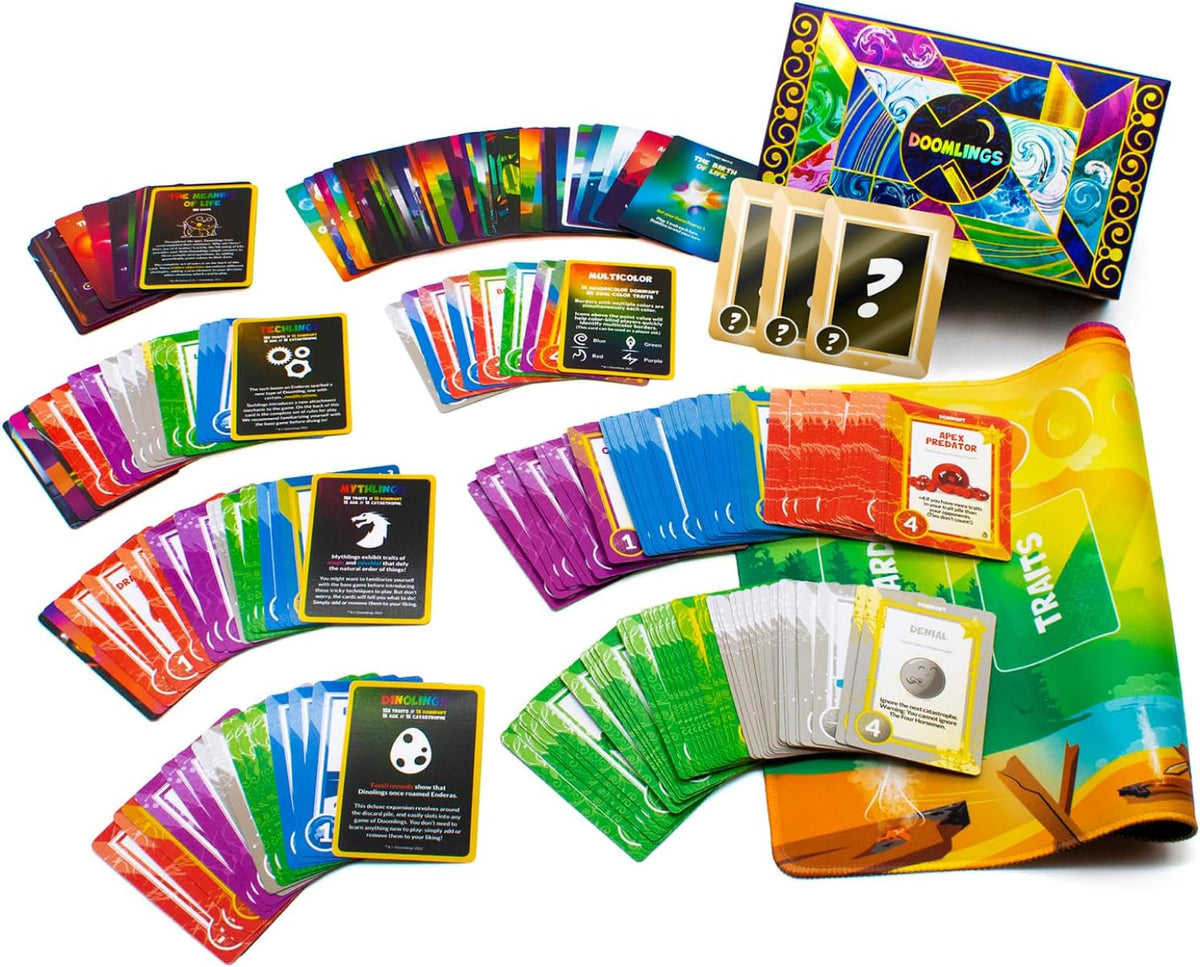 Doomlings - A Delightful Card Game for The End of The World - Best New Strategy Card Game for Kids