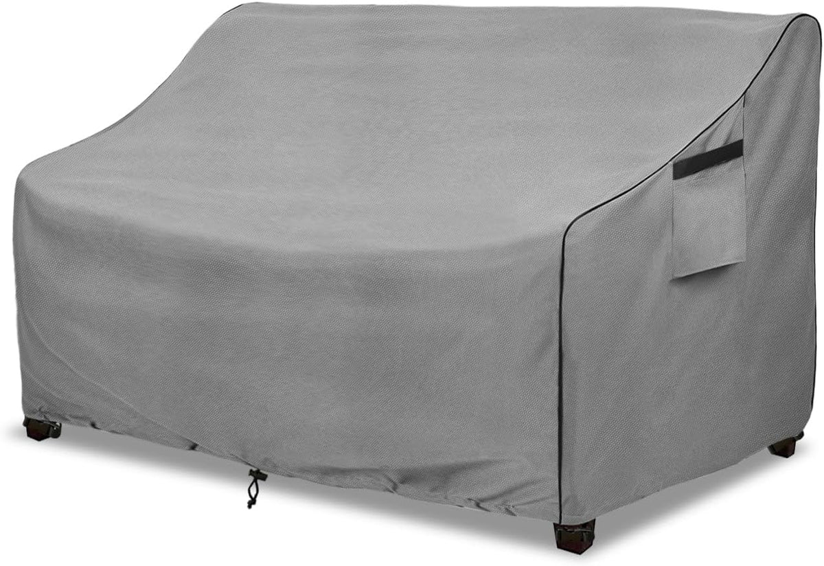 okcool Heavy Duty Patio Sofa Cover, 100% Waterproof 3-Seater Outdoor Sofa Cover Fits up to 76W x