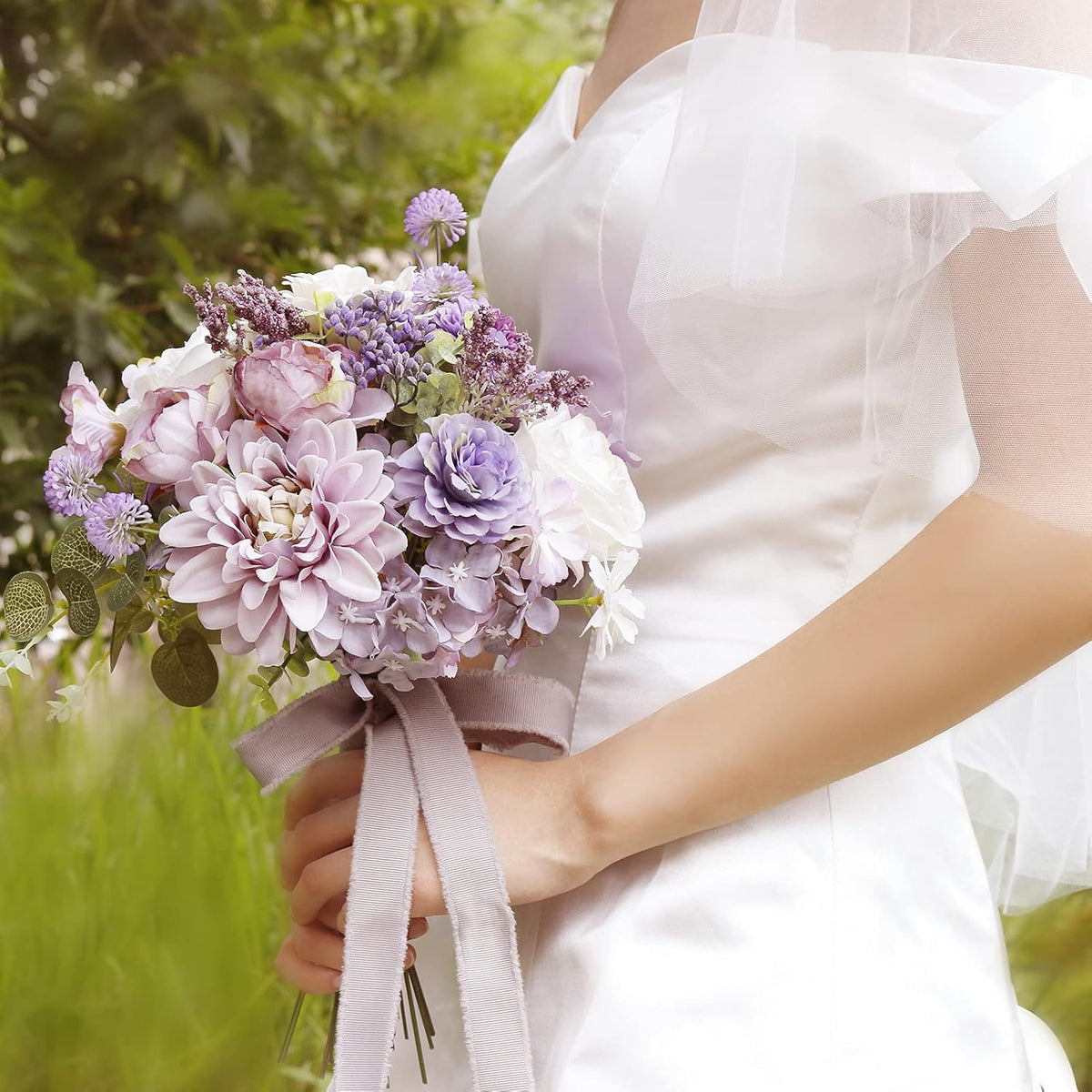 Serra Flora Artificial Flowers Combo for DIY Centerpieces Arrangements Wedding Bridal Bouquet Table