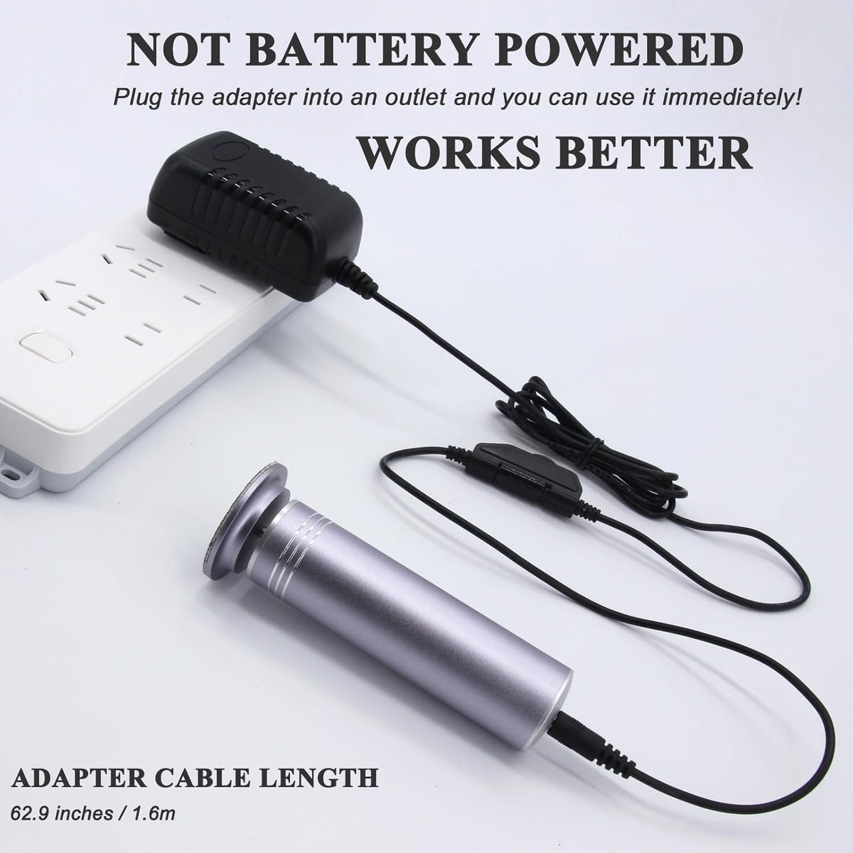 Upgraded Electric Callus Remover for Feet 1200RPM, Adjustable Speed Professional Electric Foot File