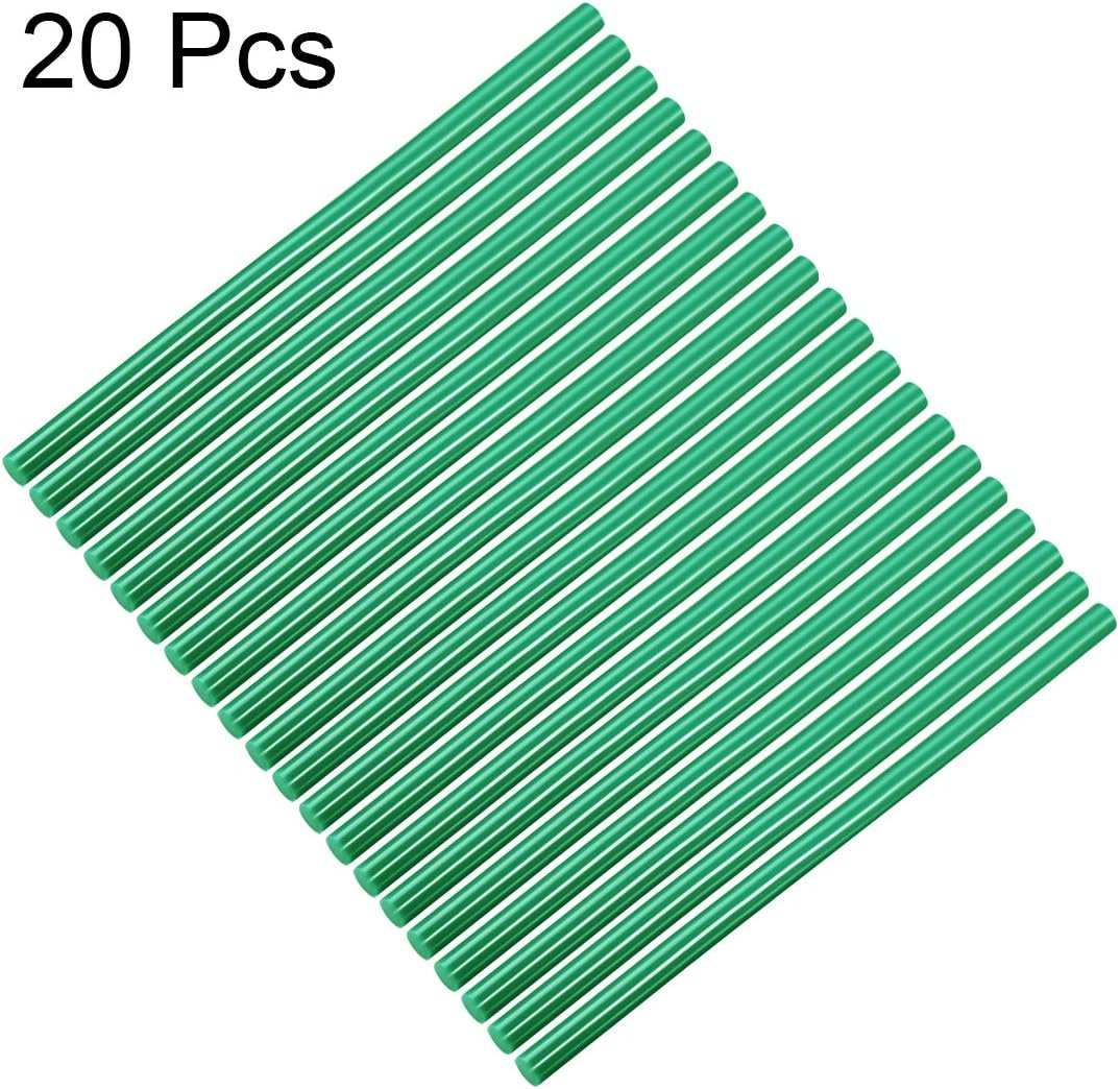 uxcell 20pcs Hot Glue Sticks for Glue Gun 7/16-inch x 10-inch Mini Hot Melt Adhesive Glue Stick
