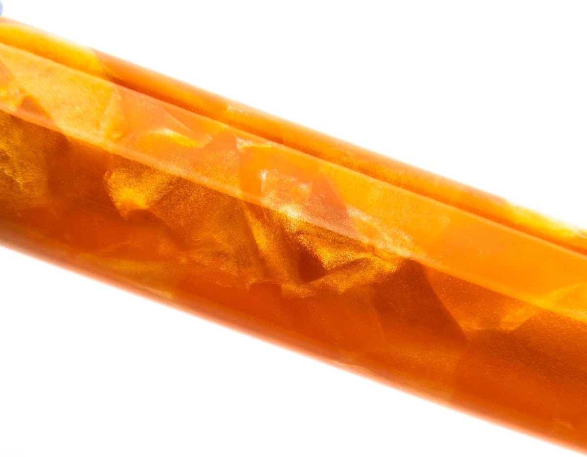 Conklin Duragraph Fountain Pen Orange Nights - Medium Nib, Elegant Writing Instrument with Vibrant