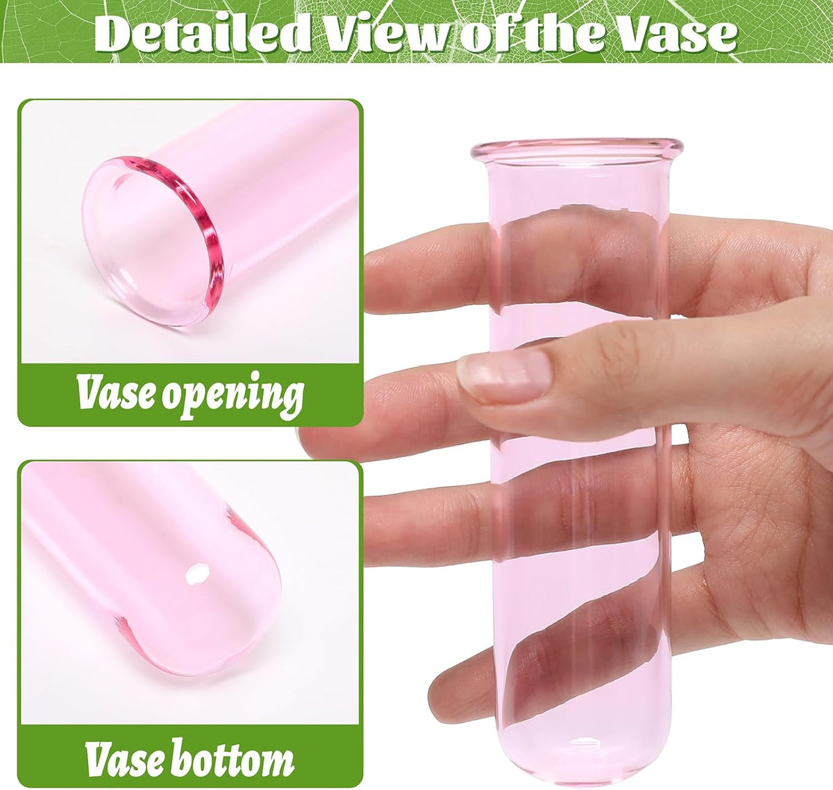 Glass Plant Propagation Station with 5 Test Tubes Colorful Planter Vase Birthday Gifts for Women in