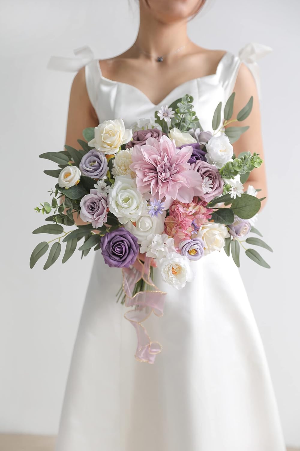 Serra Flora Artificial Flowers Combo Box Set Faux Flowers Bulk Flower Leaf with Stems Arrangements