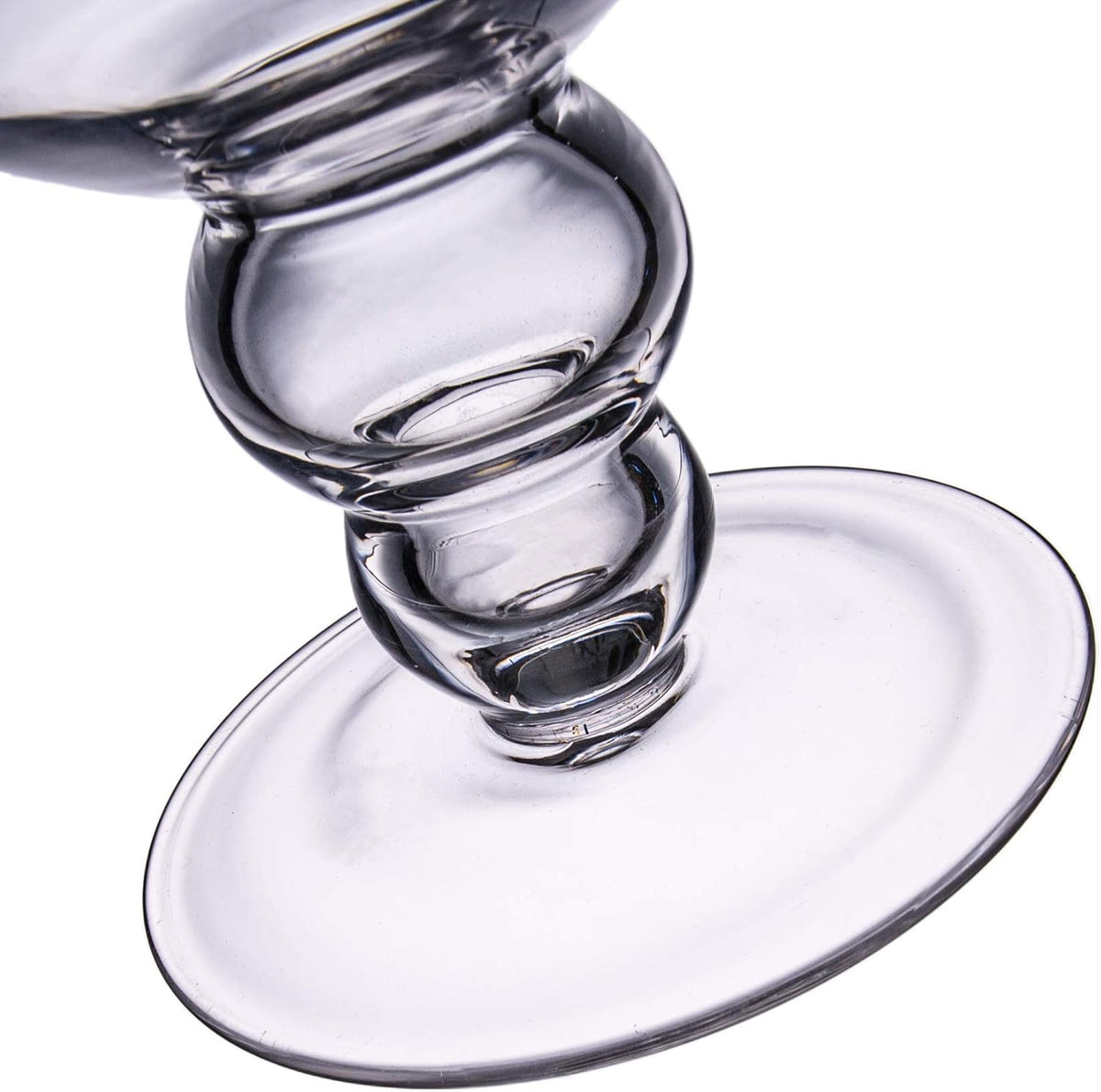 Clear Glass Apothecary Jars, Diamond Star Large Candy Buffet Display, Elegant Storage Jar