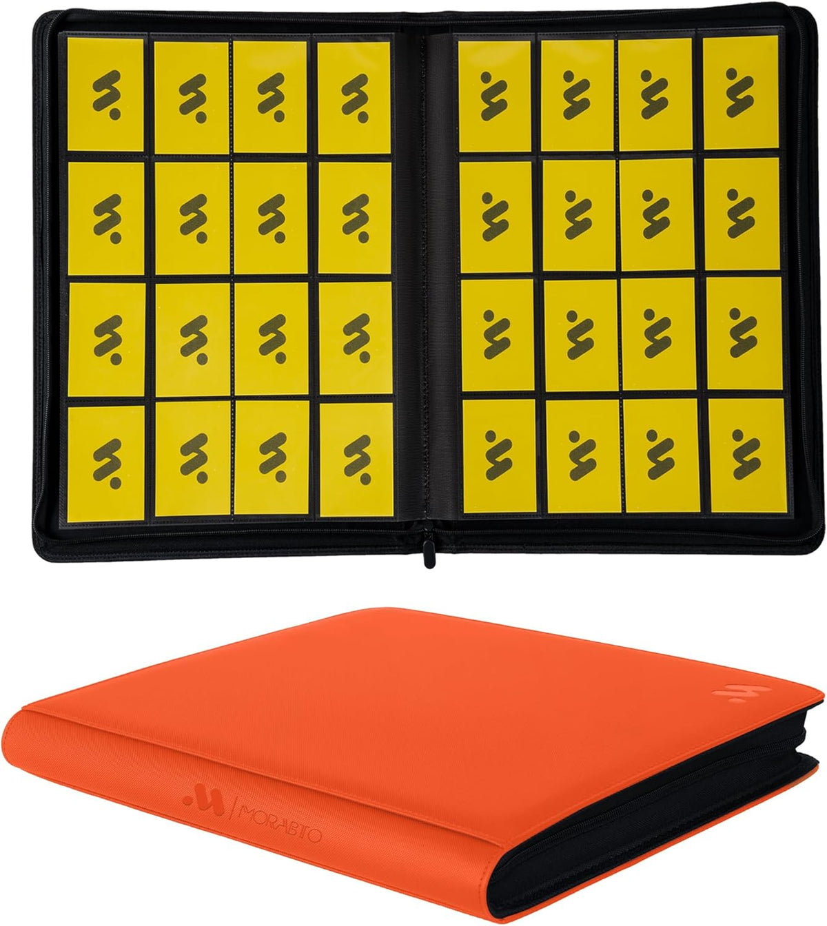Premium 1000+ Pockets Card Binder,16 Pockets Card Binder Ringless Side Loading Trading Card Album