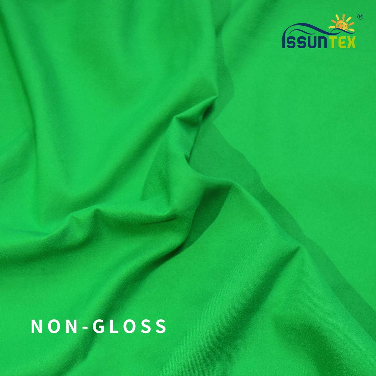 ISSUNTEX 5X7 ft Background Muslin Backdrop, Photo Studio, Collapsible High Density Screen for Video