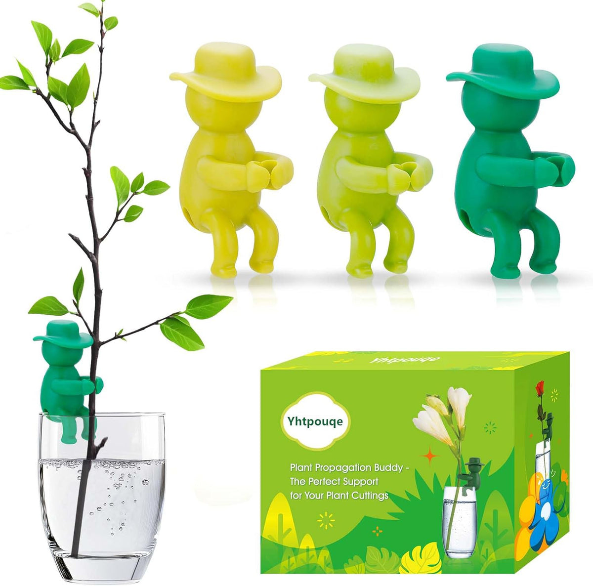 3 Pcs Plant Propagation Buddy, Propagated Plant Holders for Sprouts, Stems & Shoots and cuttings