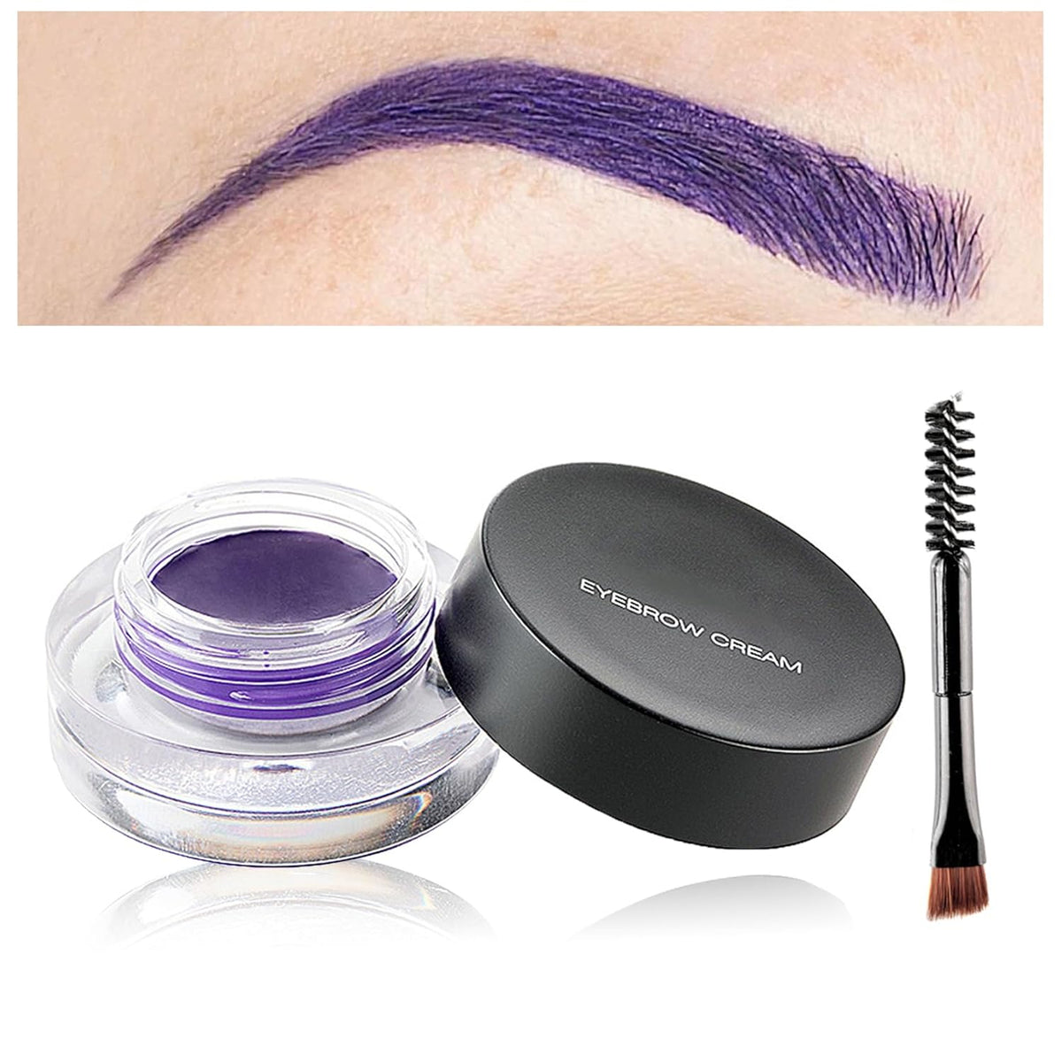 Eyebrow Pomade Cream,Brow Pomade Gel Naturally Long Lasting Waterproof,Delicate and Smooth Eye Brow