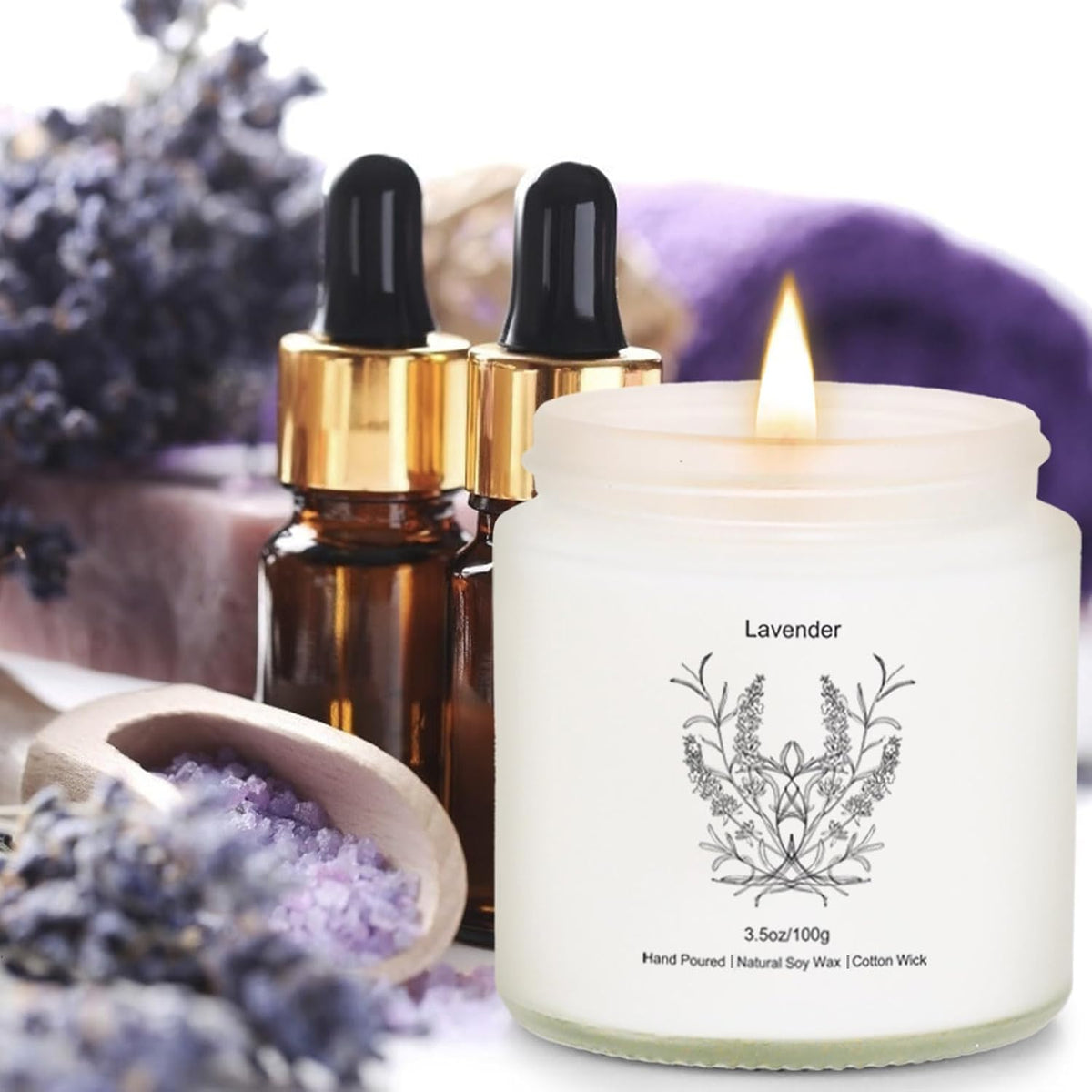 8 Pack Candles for Home Scented, Gifts for Women,Aromatherapy Candle Set for Women, Natural Soy Wax