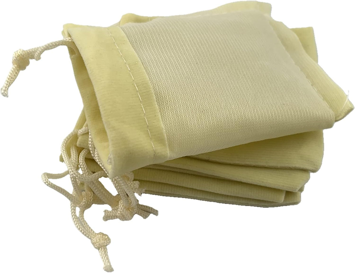 Palmhomee Pack of 48 3x4 Inch Velvet Drawstring Bags Gift Bag Velvet Pouch For Jewelry Wedding and